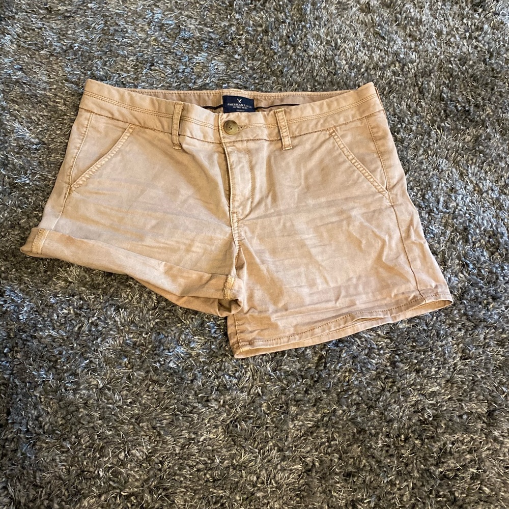 Khaki Shorts, AE, size 10